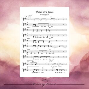 Wolken ohne Boden - Noten (Leadsheet)