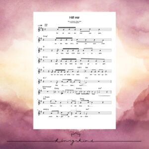 Hilf mir - Noten (Leadsheet)