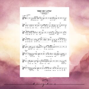 Vater der Lichter - Noten (Leadsheet)