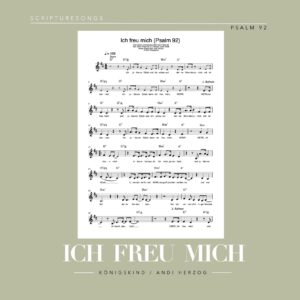 Ich freu mich / Psalm 92 - Noten (Leadsheet)